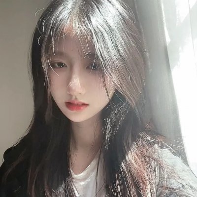 在水中